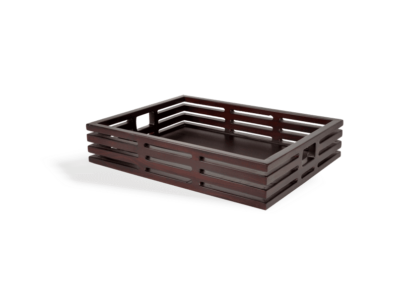 Bali Wooden Basket Tray