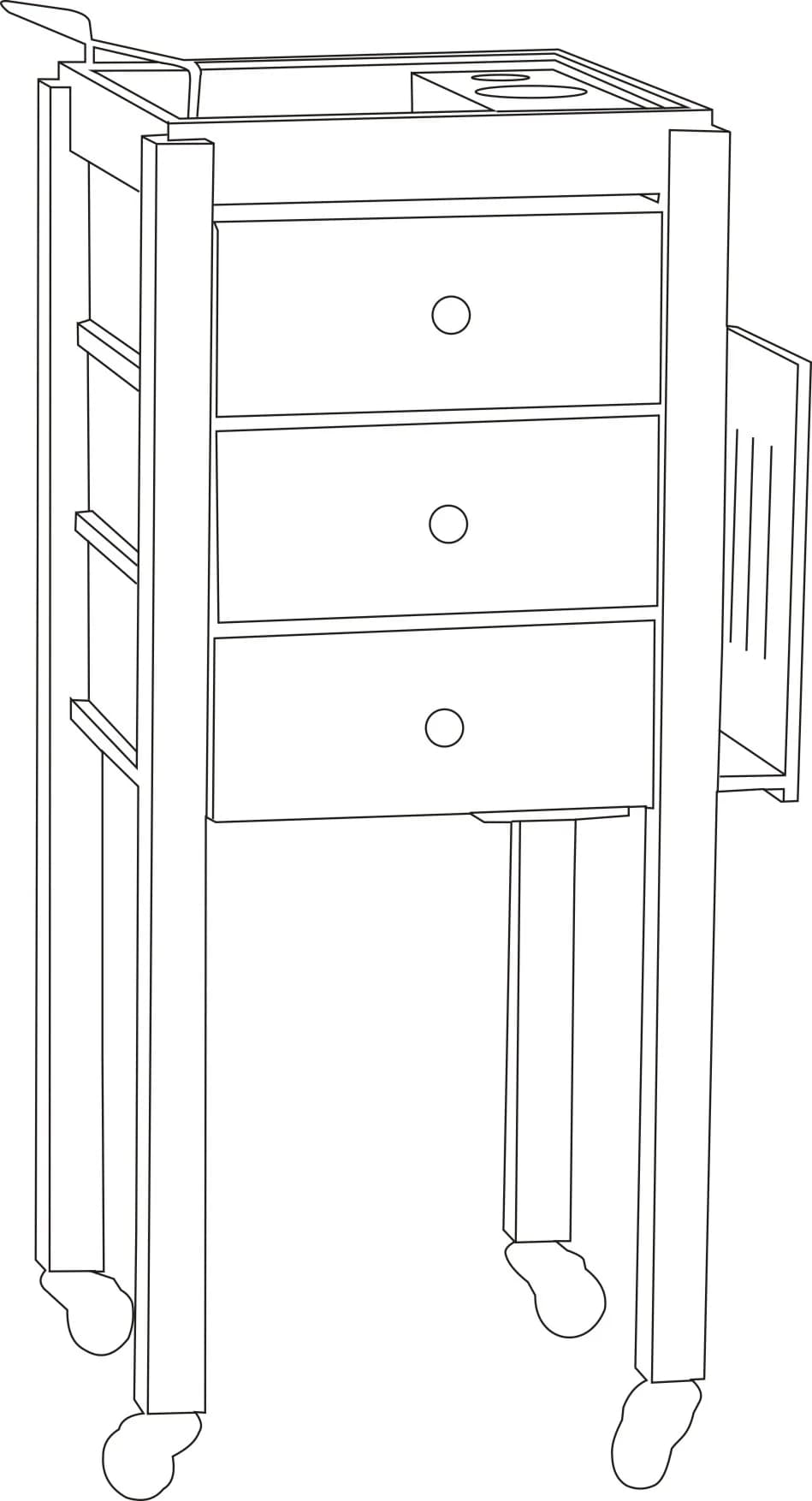 Barber Trolley features