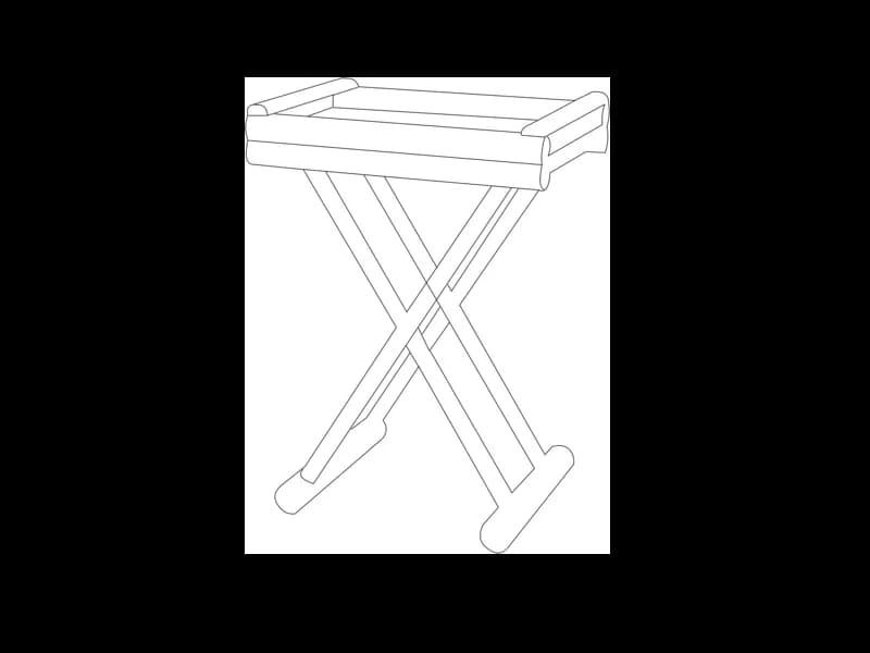 Daksh Foldable Wooden Spa Trolley features